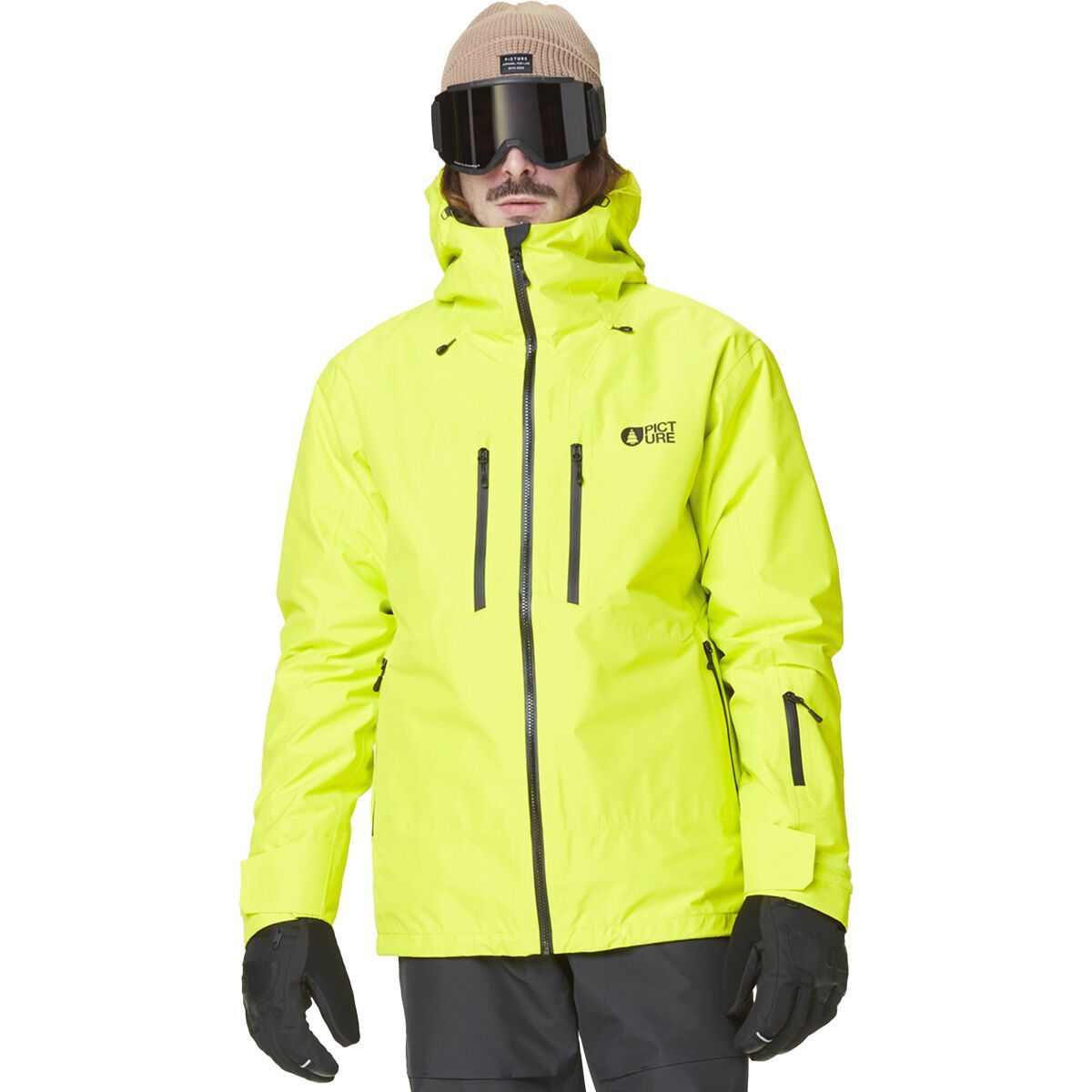 Image of Picture Organic Welcome XPore Jacket - Men's Acid Lime, L