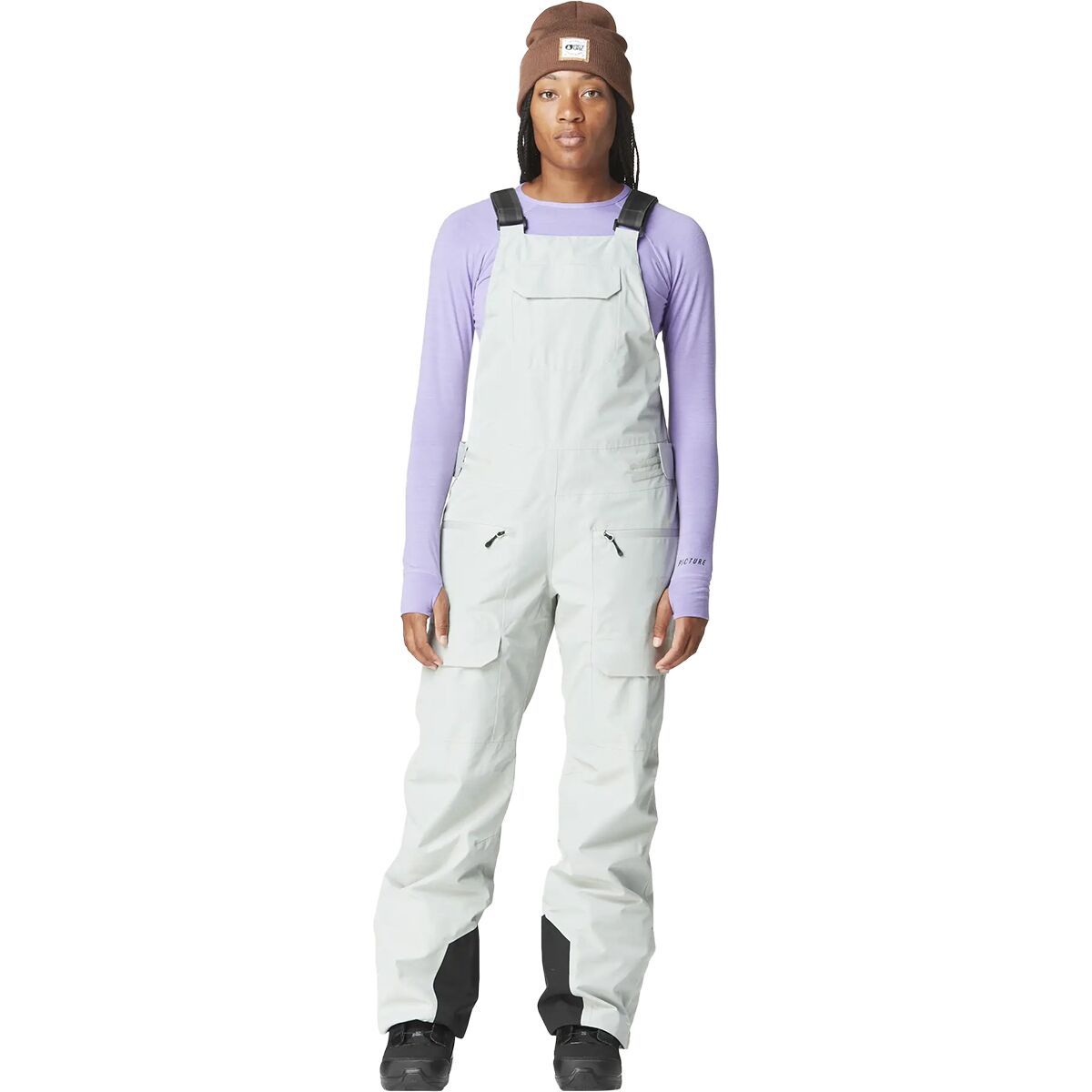 Picture Organic U62 Bib Pant - Women's Pigeon, M