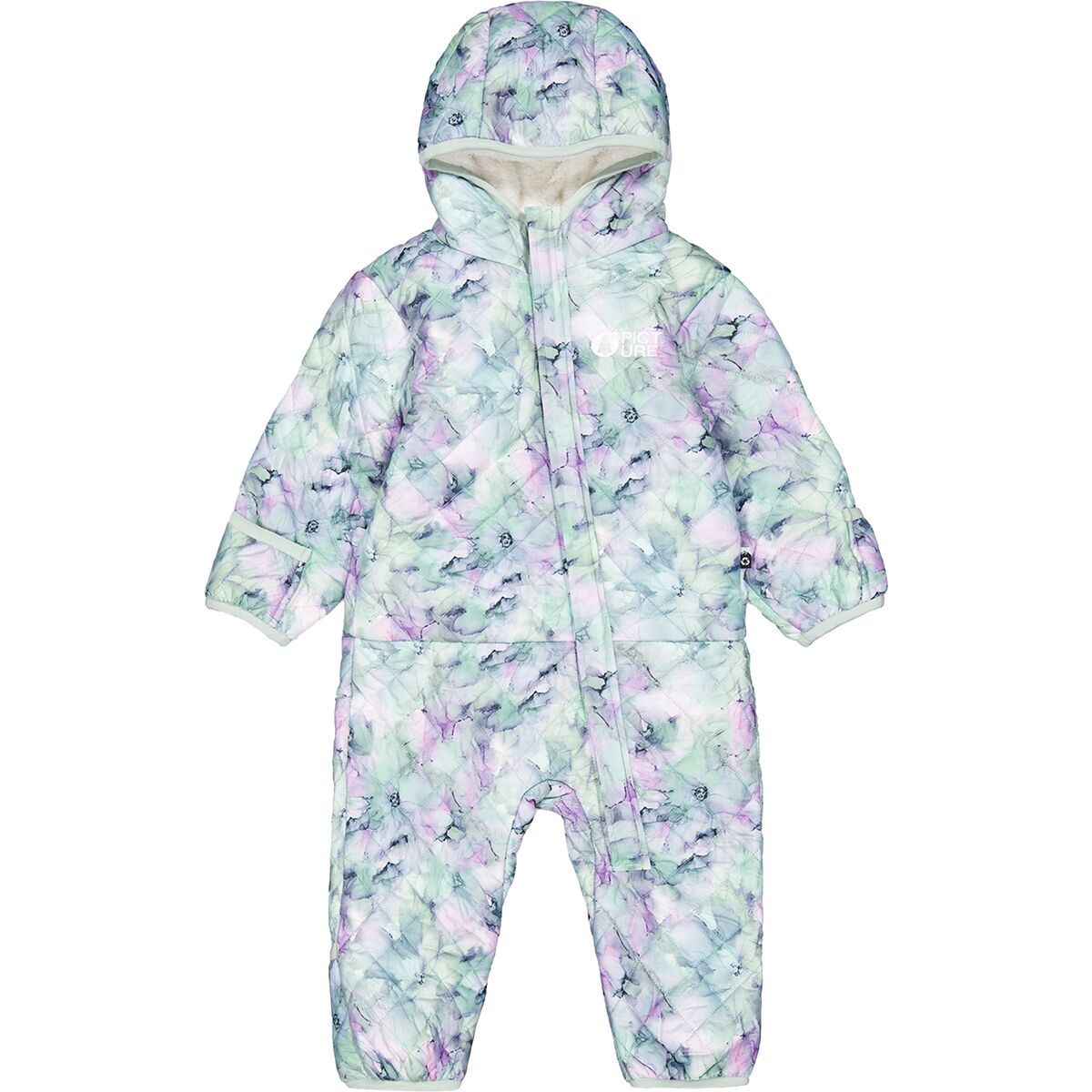 Picture Organic Snowy Baby Suit - Infants' Blurry Water Print, 18-24M