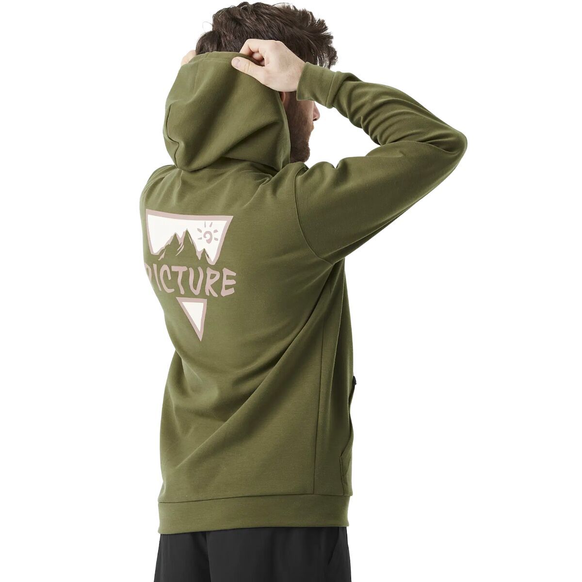 Image of Picture Organic Pluris Tech Hoodie - Men's Tobacco, M