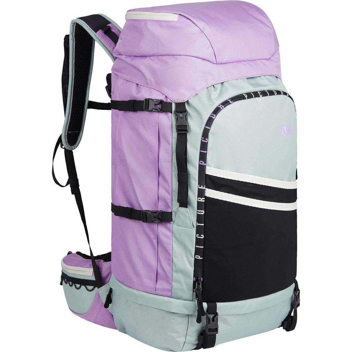 Image of Picture Organic Off Trax 40+10 Backpack - Women's Cloudy Blue, One Size