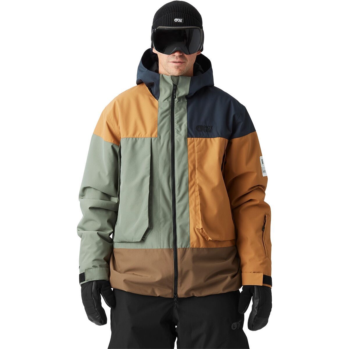 Image of Picture Organic Citrik Patchwork Jacket - Men's Patchwork, L