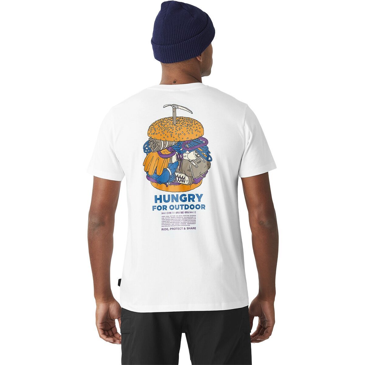 Image of Picture Organic Hikkily T-Shirt - Men's White, L