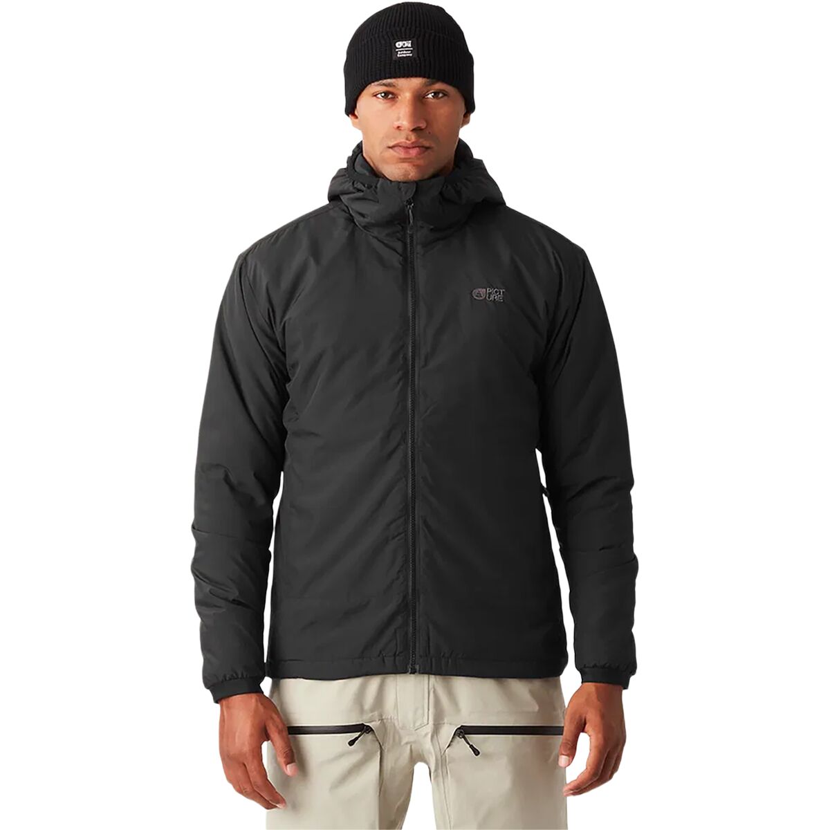 Image of Picture Organic Lanin Hooded Jacket - Men's Black, M