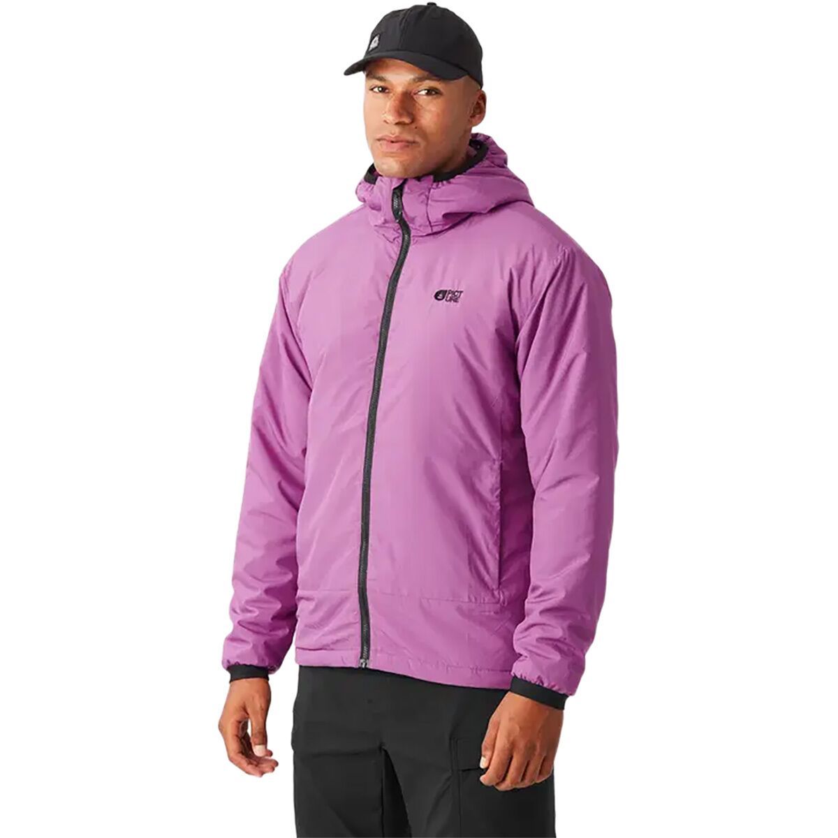 Image of Picture Organic Lanin Hooded Jacket - Men's Bright Magenta, M
