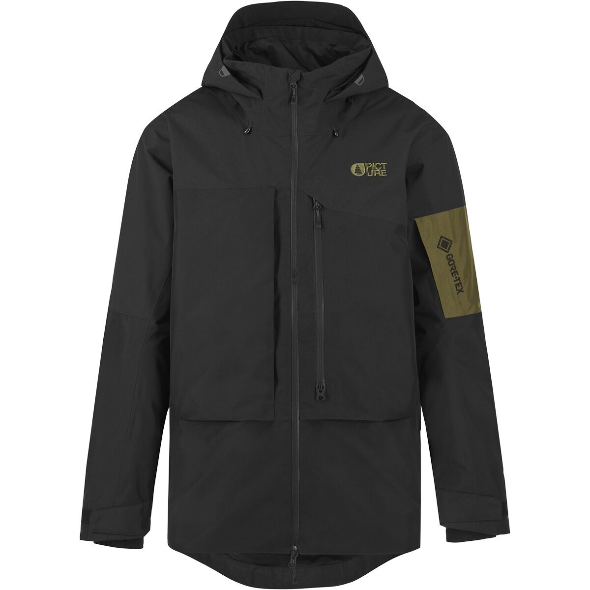Image of Picture Organic Lassen GORE-TEX 2L Jacket - Men's Tobacco, S