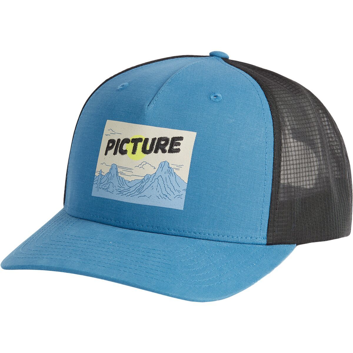 Image of Picture Organic Kuldo Trucker Cap Serenity Blue, One Size