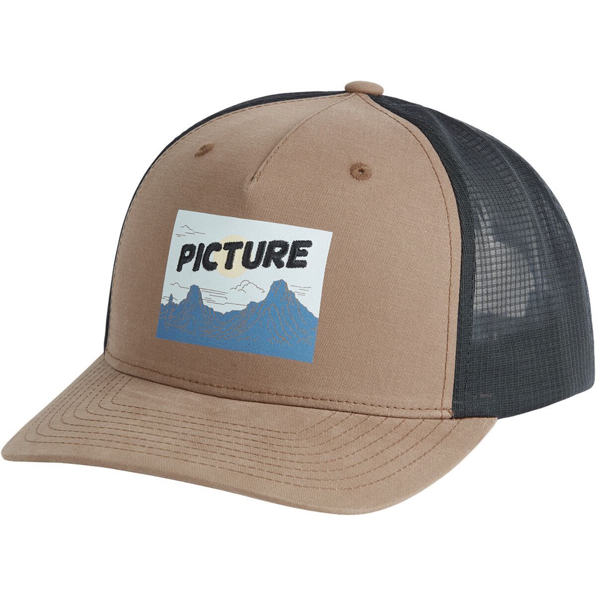 Picture Organic Kuldo Trucker Cap Shitake, One Size