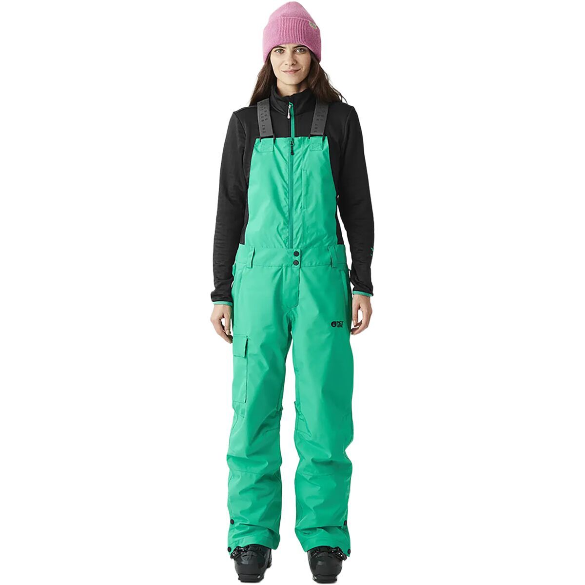 Image of Picture Organic Brita Bib Pant - Women's Emerald, S