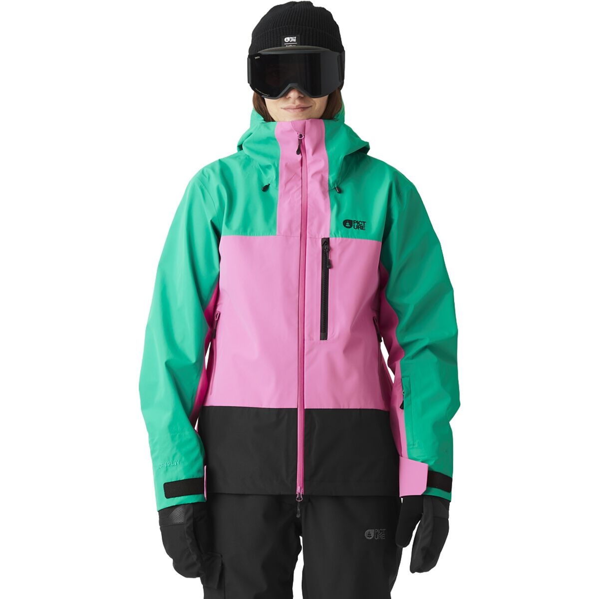 Image of Picture Organic Sylva 3L Jacket - Women's Super Pink, M