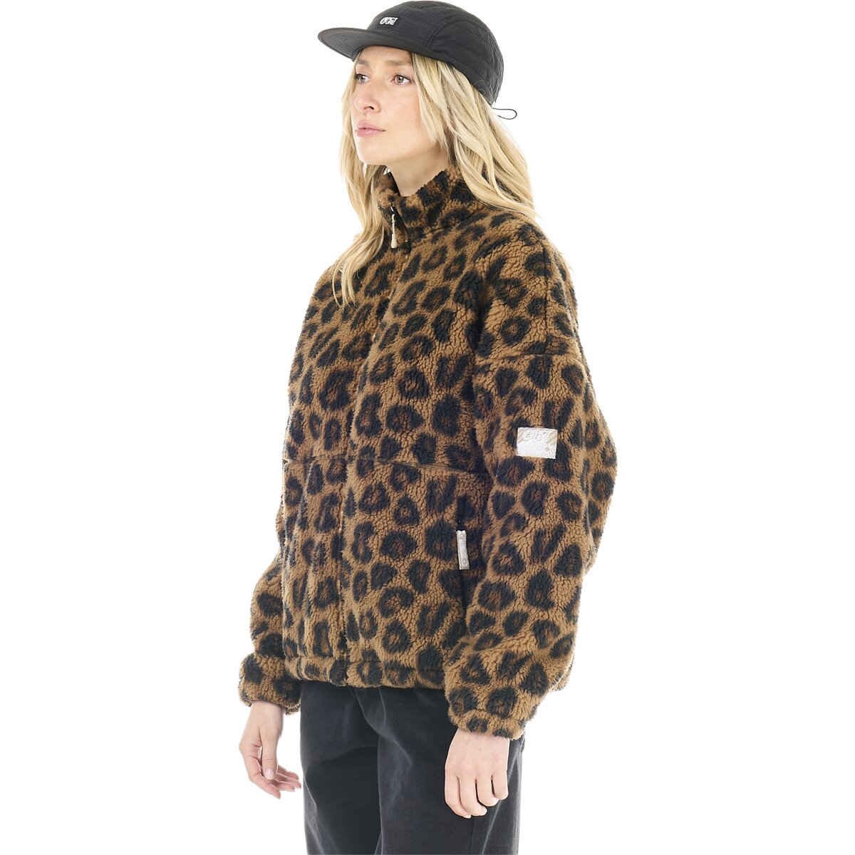 Image of Picture Organic Gypsi Zip Fleece Jacket - Women's Wild Spot Print, S
