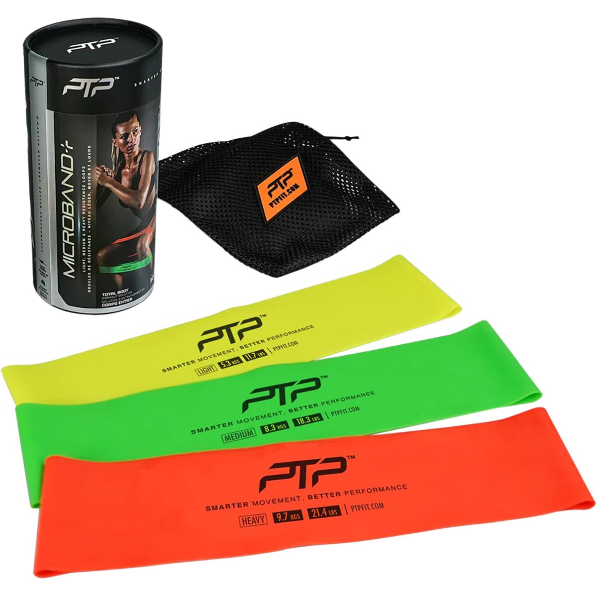 PTP PTP Microband - 3-Pack Multi, One Size