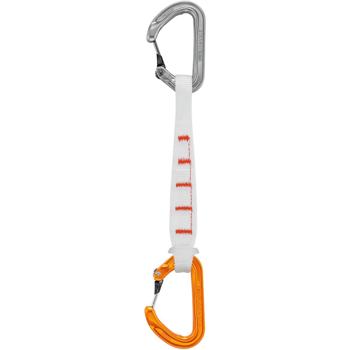 Image of Petzl Ange Finesse Quickdraw Assorted, Small/Small Carabiner/17cm