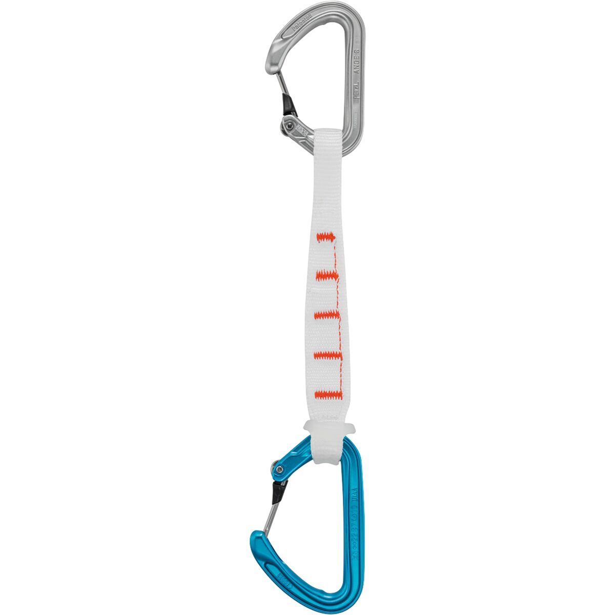 Petzl Ange Finesse Quickdraw Assorted, Small/Small Carabiners/10cm