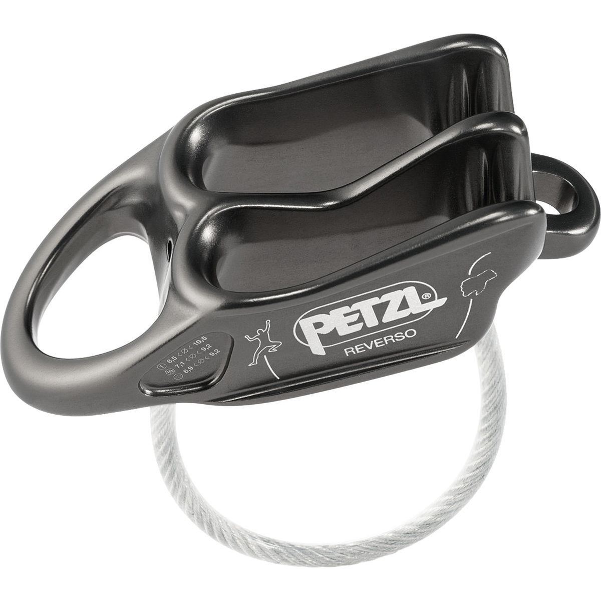 Image of Petzl Reverso Belay Device Grey, One Size