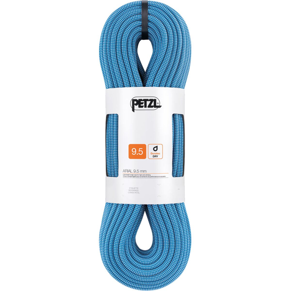 Petzl Petzl Arial Dry Climbing Rope - 9.5mm Blue, 60m