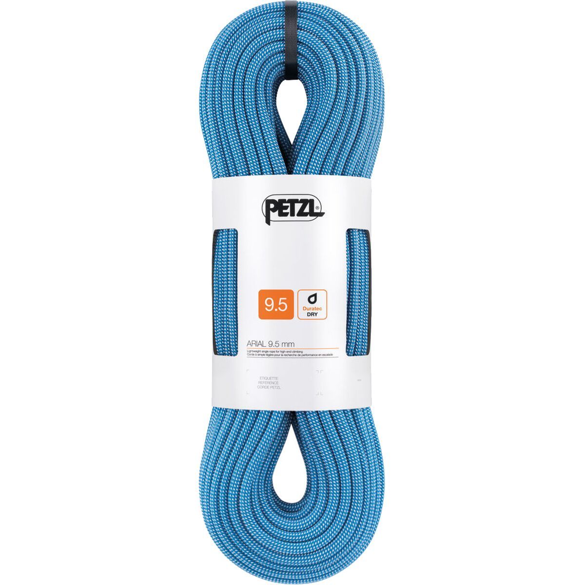 Image of Petzl Arial Dry Climbing Rope - 9.5mm Blue, 70m
