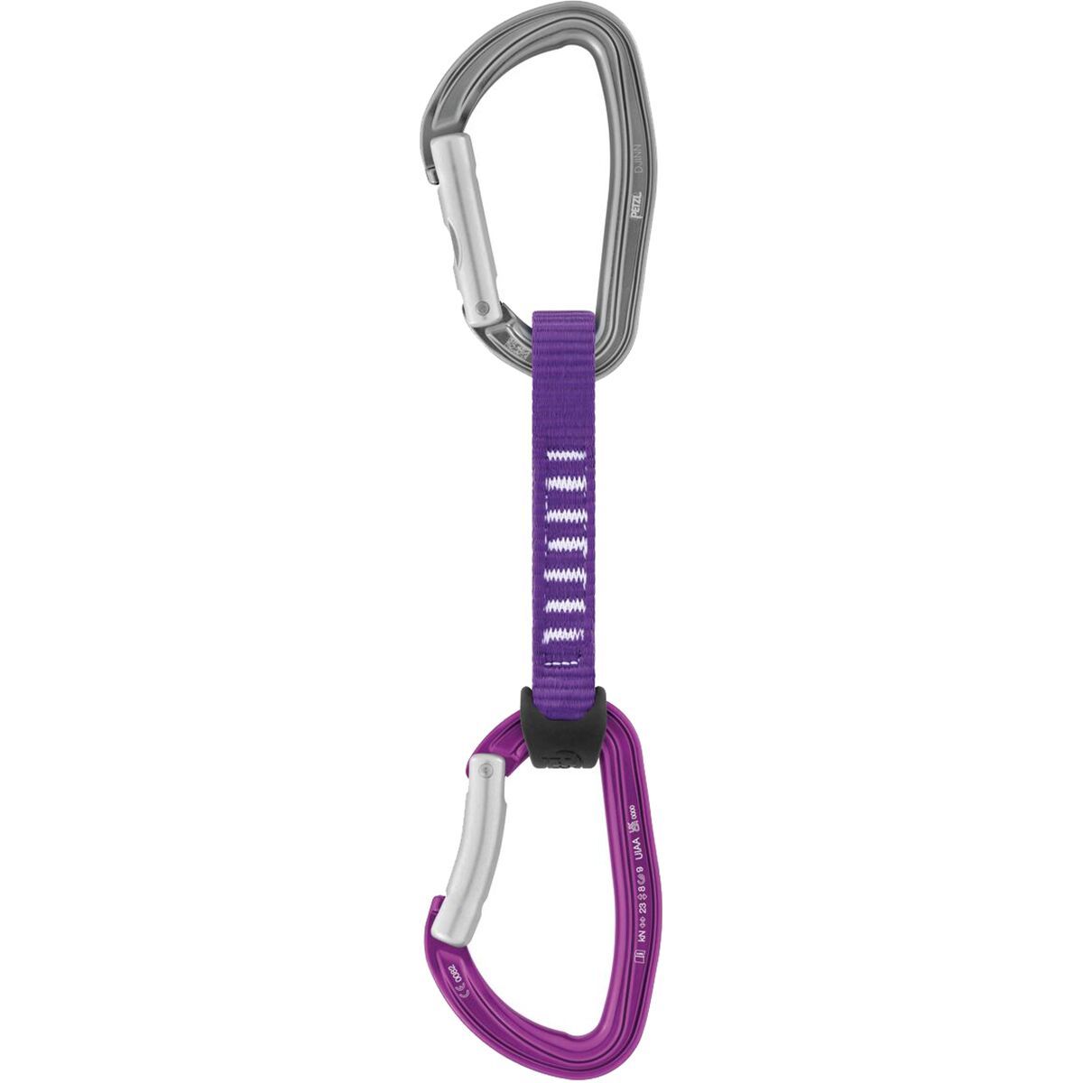 Image of Petzl Djinn Axess Quickdraw Purple, 11cm