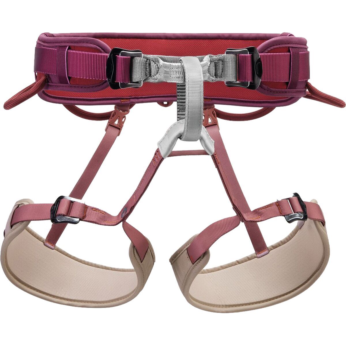 Image of Petzl Corax Harness Dark Red, 2