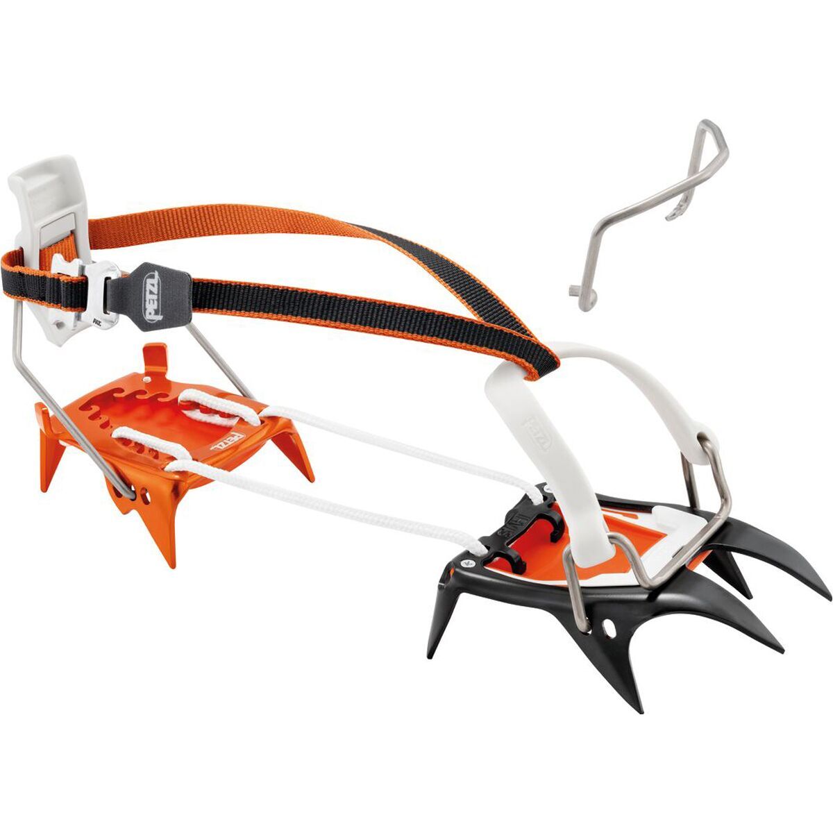 Image of Petzl Irvis Hybrid Crampon Leverlock Universel, One Size