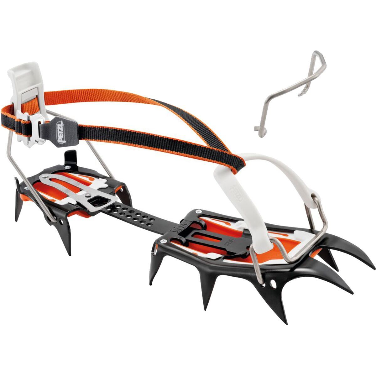 Petzl Vasak 12-Point Mountaineering Crampon Leverlock Universel, One Size