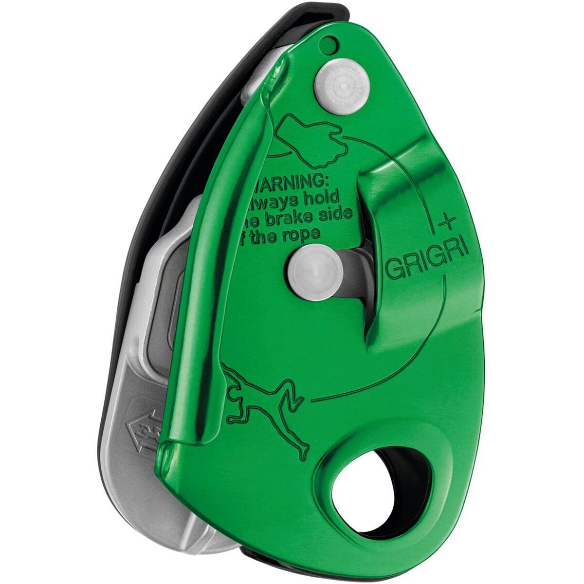 Image of Petzl Grigri + Belay Device Green, One Color