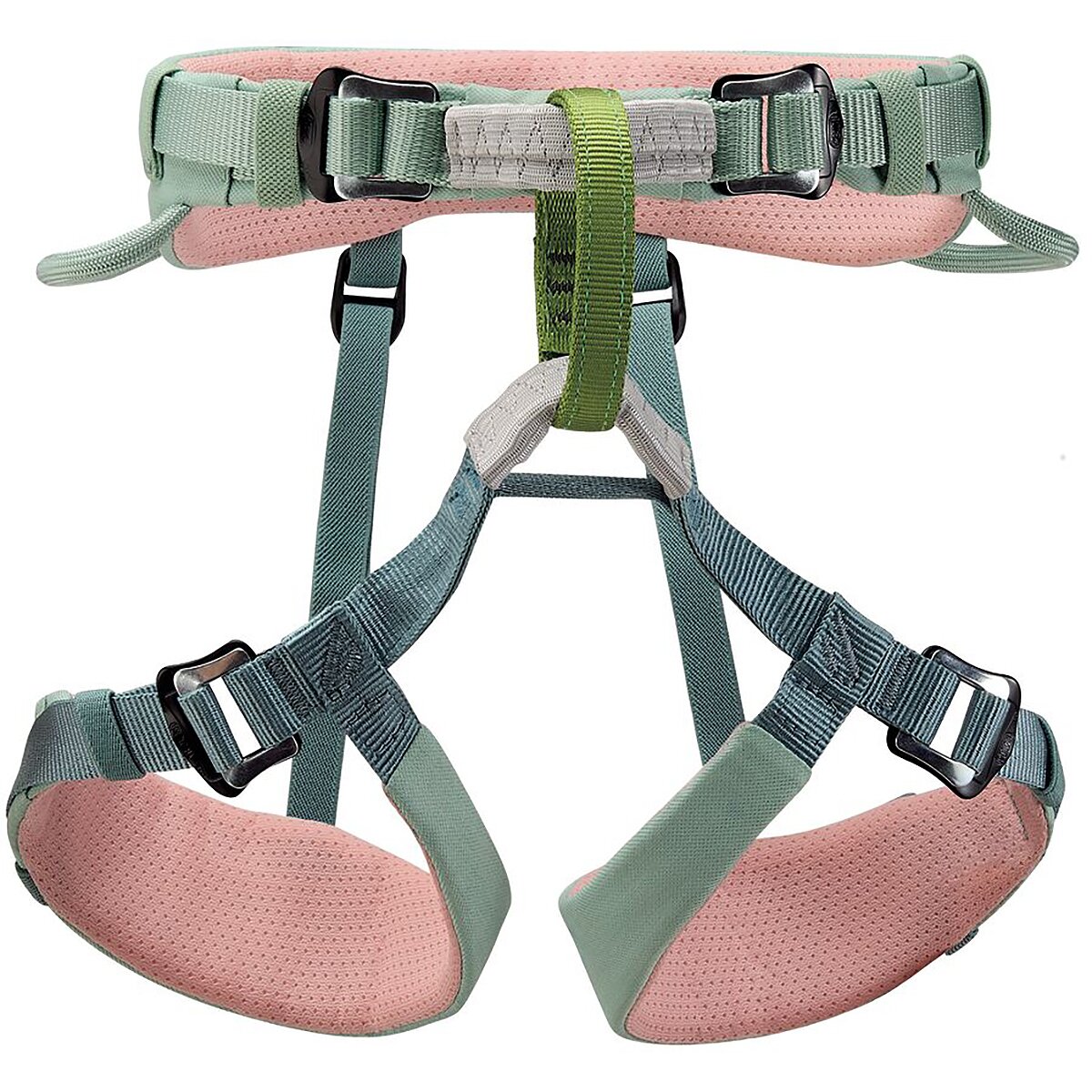 Image of Petzl Macchu Harness - Kids' Jade Green, One Color