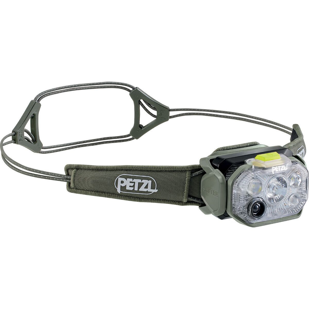Image of Petzl Swift RL 1100 Headlamp Jungle Green, One Size