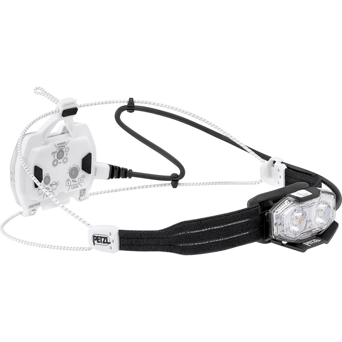 Image of Petzl Nao LT Headlamp Black/White, One Size