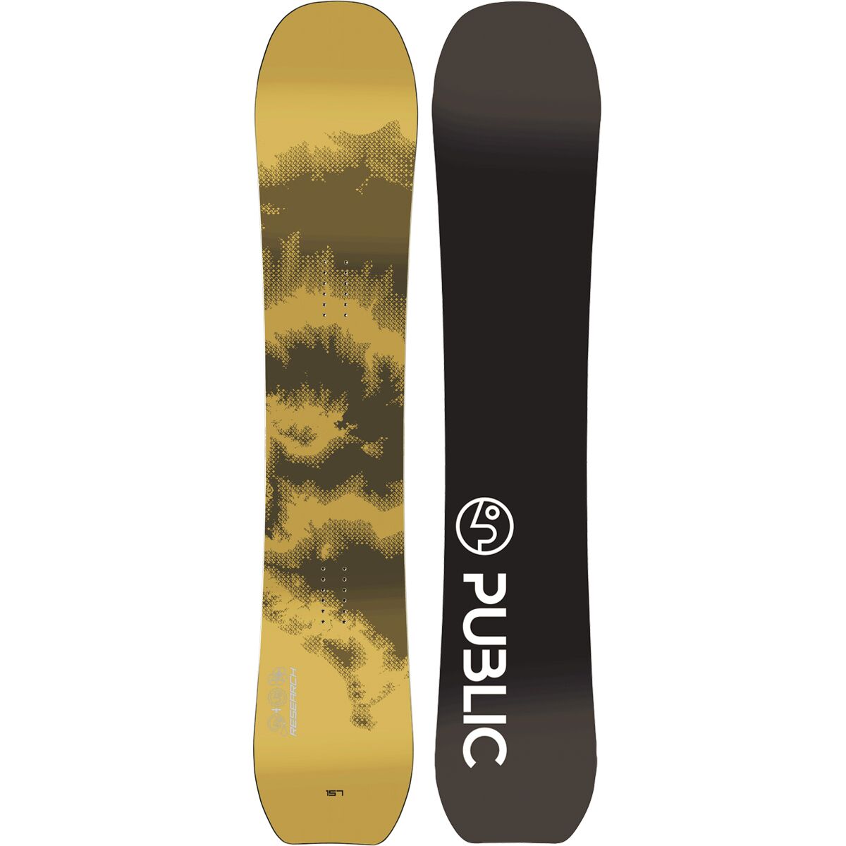 Image of PUBLIC Snowboards Research Snowboard - 2025 Tan, 157cm