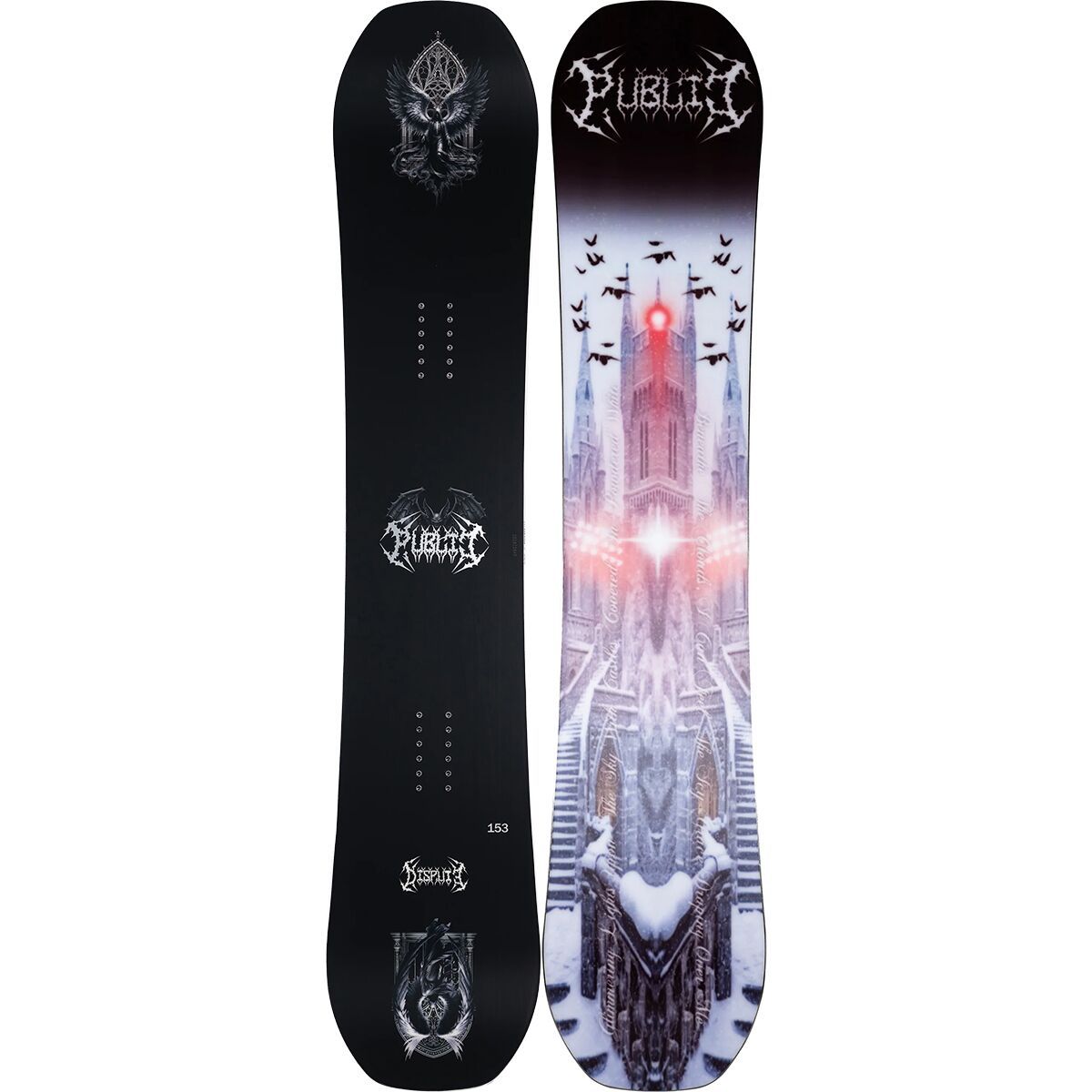 Image of PUBLIC Snowboards Dispute Snowboard - 2026 One Color, 153cm