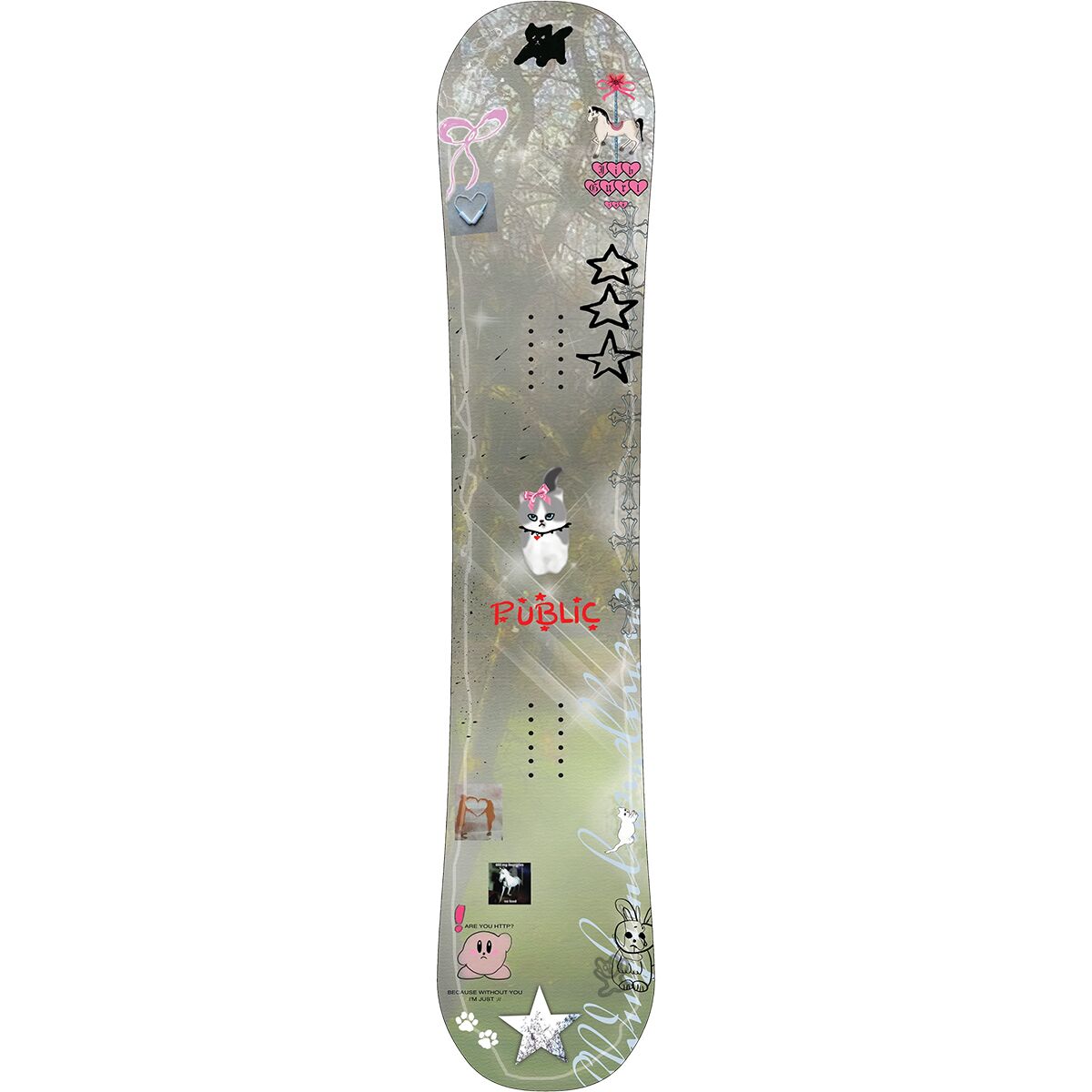 PUBLIC Snowboards Jibgurl Snowboard - 2026 - Women's - Snowboard