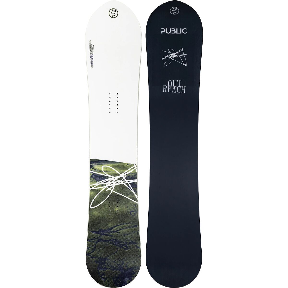 PUBLIC Snowboards Outreach Snowboard - 2026 One Color, 157cm