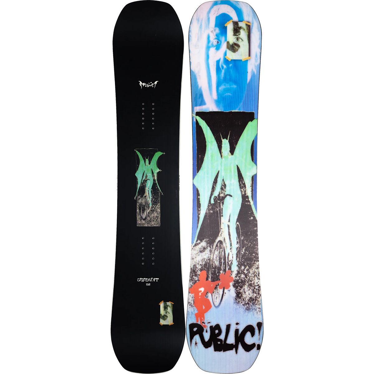 PUBLIC Snowboards PUBLIC Snowboards Statement Snowboard - 2026 One Color, 154cm