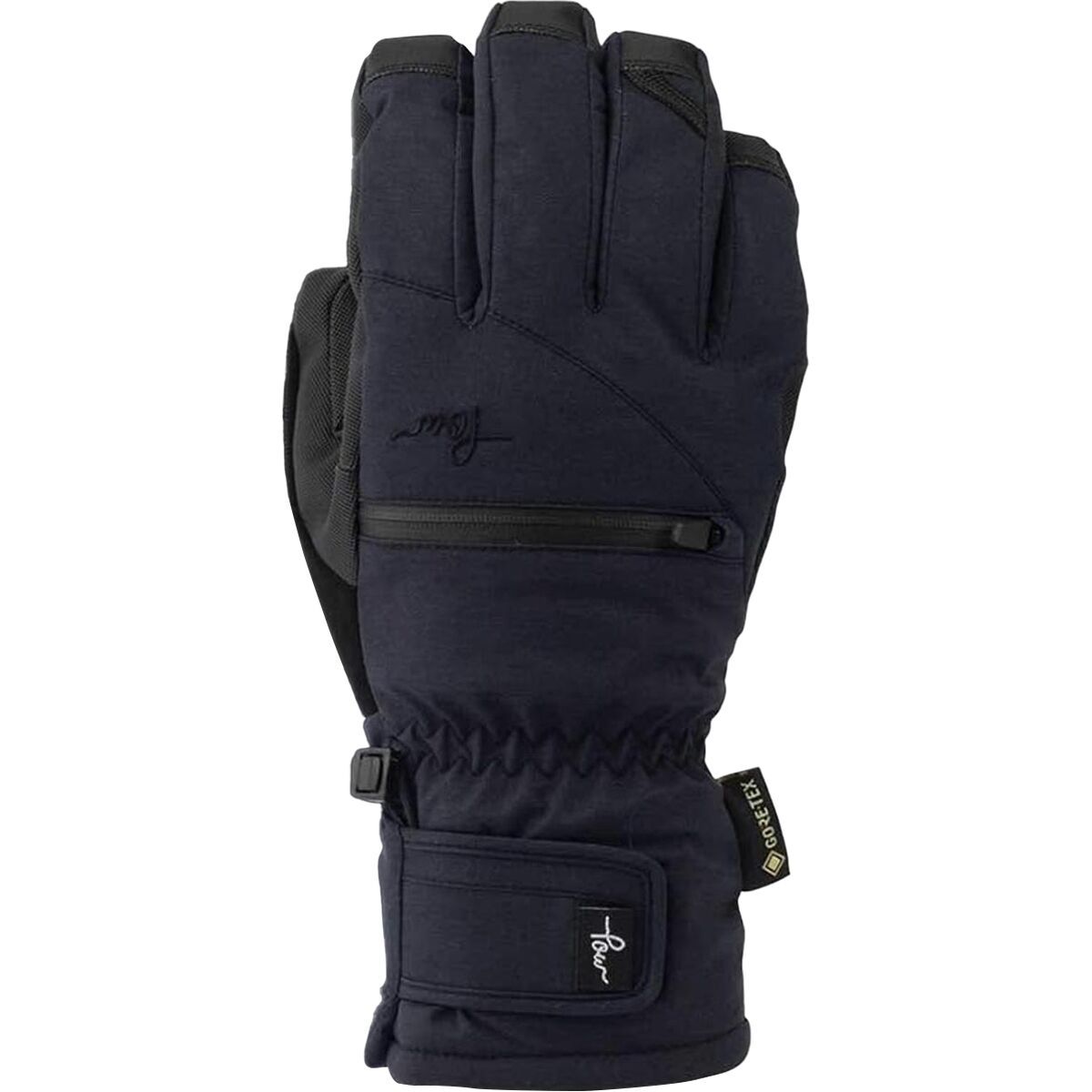 Image of Pow Gloves Cascadia GTX Short Glove - Women's Black, XS