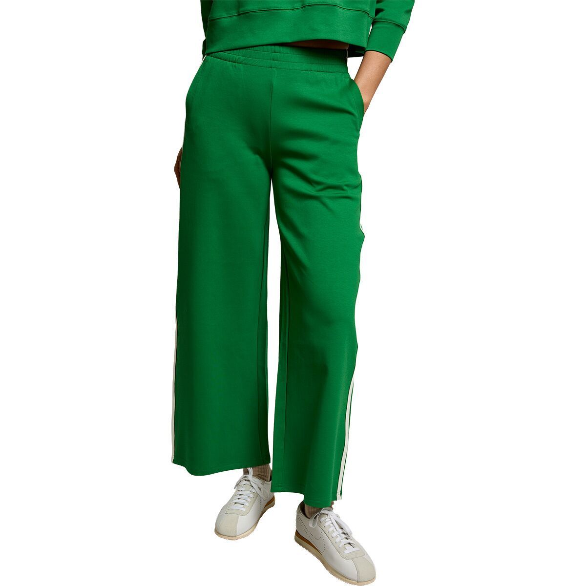 Image of perfectwhitetee Mikos Wide Leg Travel Pant - Women's Grass, M