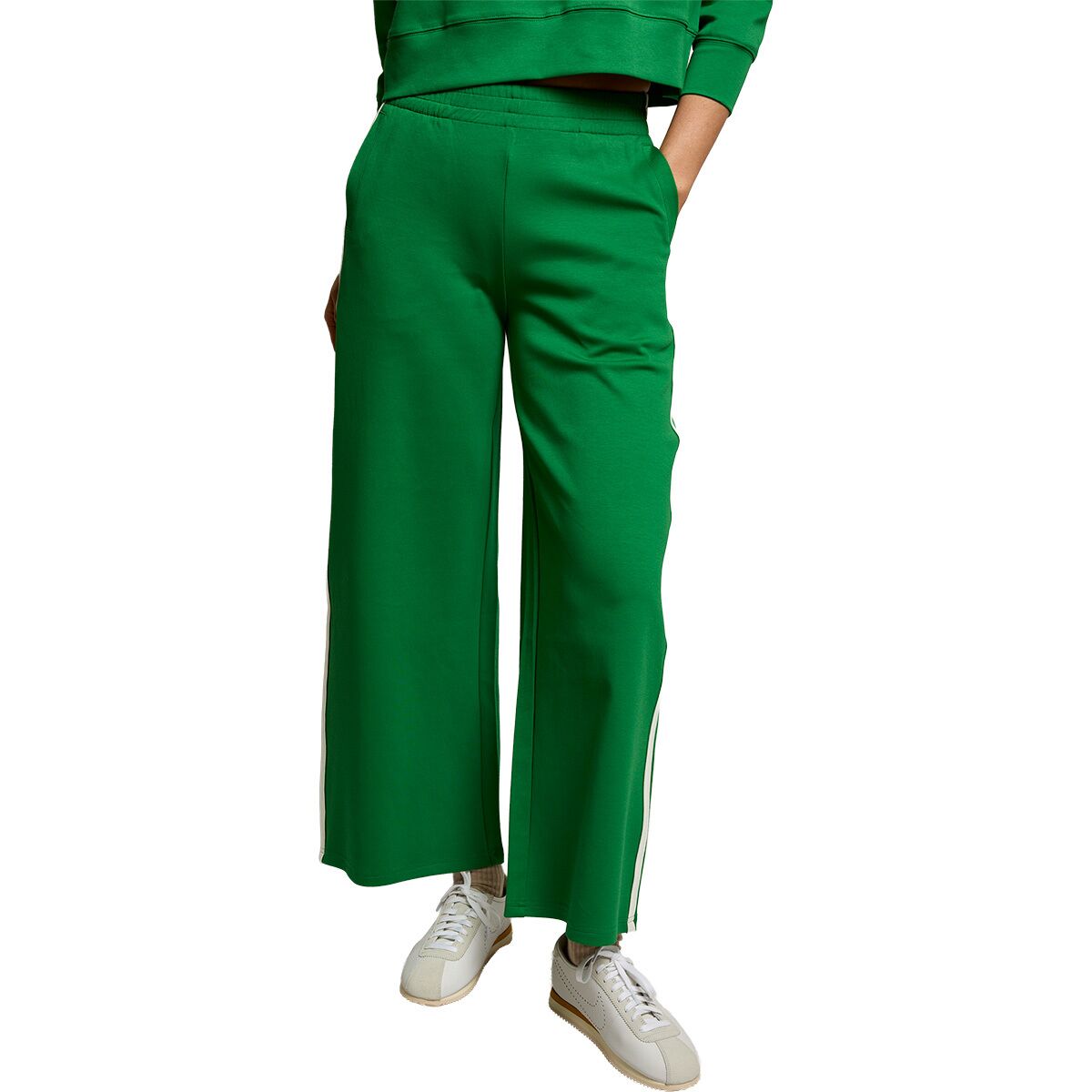 Image of perfectwhitetee Mikos Wide Leg Travel Pant - Women's Grass, L