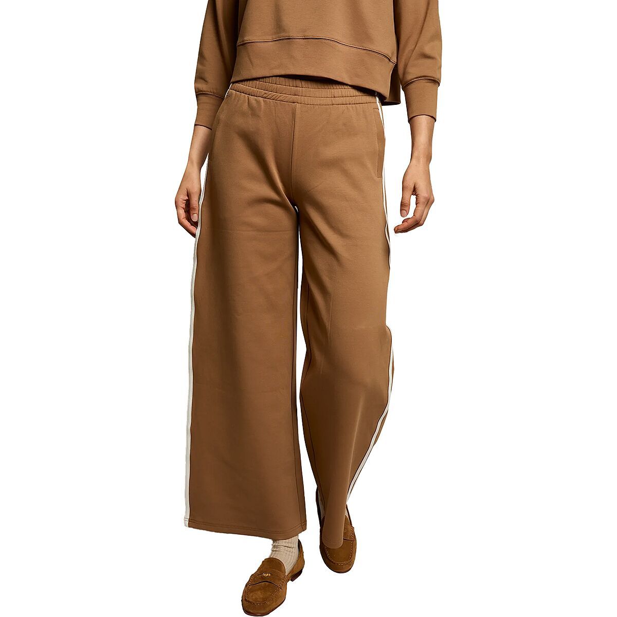 Image of perfectwhitetee Mikos Wide Leg Travel Pant - Women's Mocha, S
