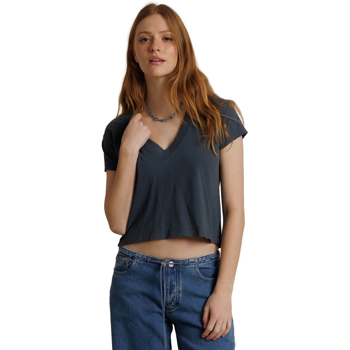 Image of perfectwhitetee Alanis Shirt - Women's Turbulence, M