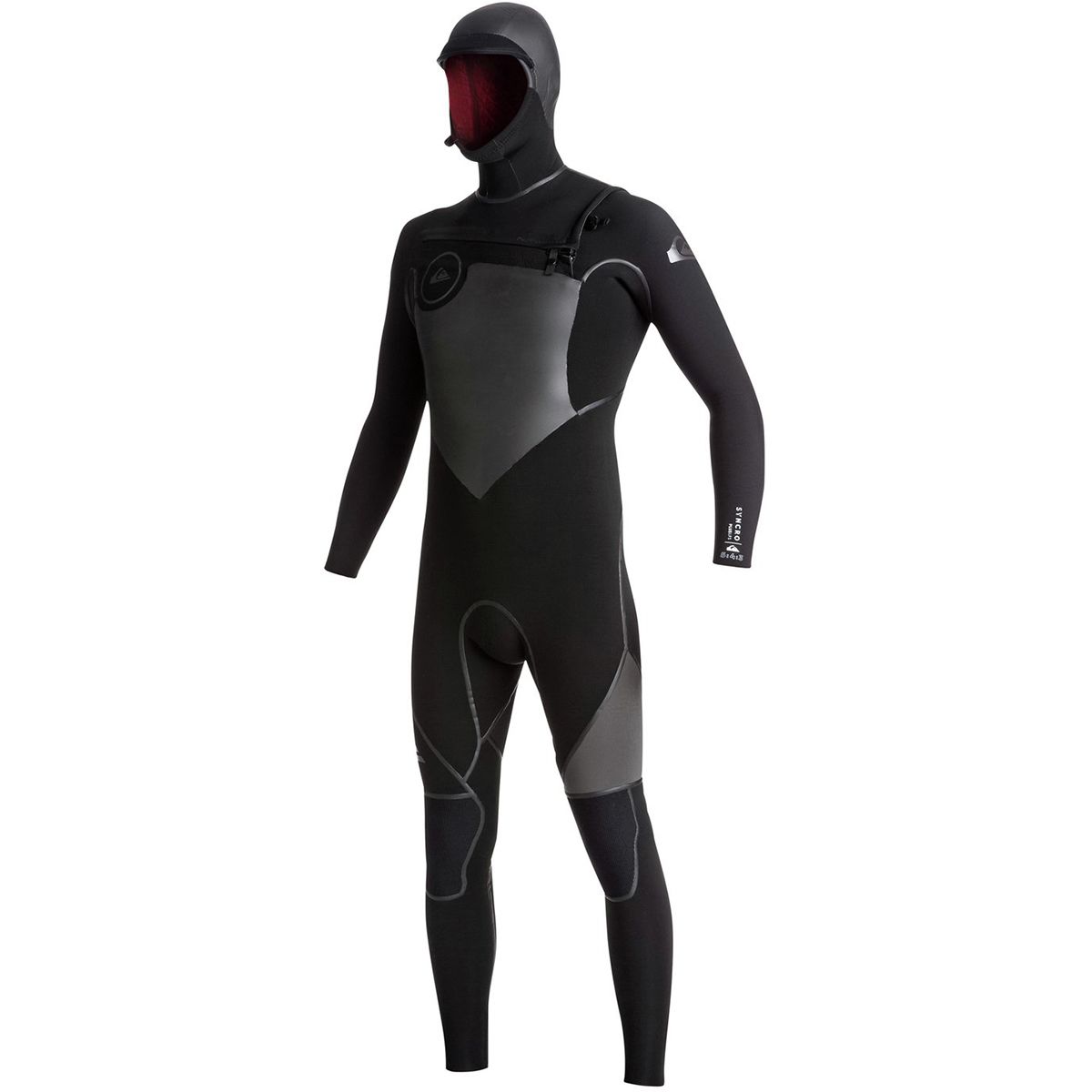 Quiksilver 5/4/3 Syncro Plus Chest-Zip LFS HD Wetsuit - Men's