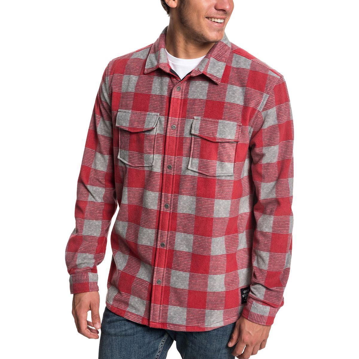 Quiksilver Mens Irish Rocks Flannel