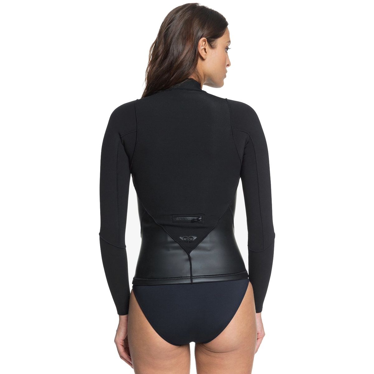 Roxy Satin 1.0mm Front-Zip Long-Sleeve Wetsuit Jacket
