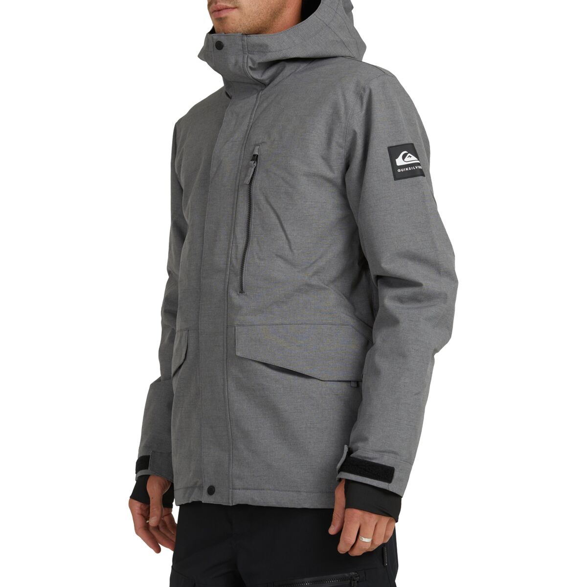mission solid insulated snow jacket