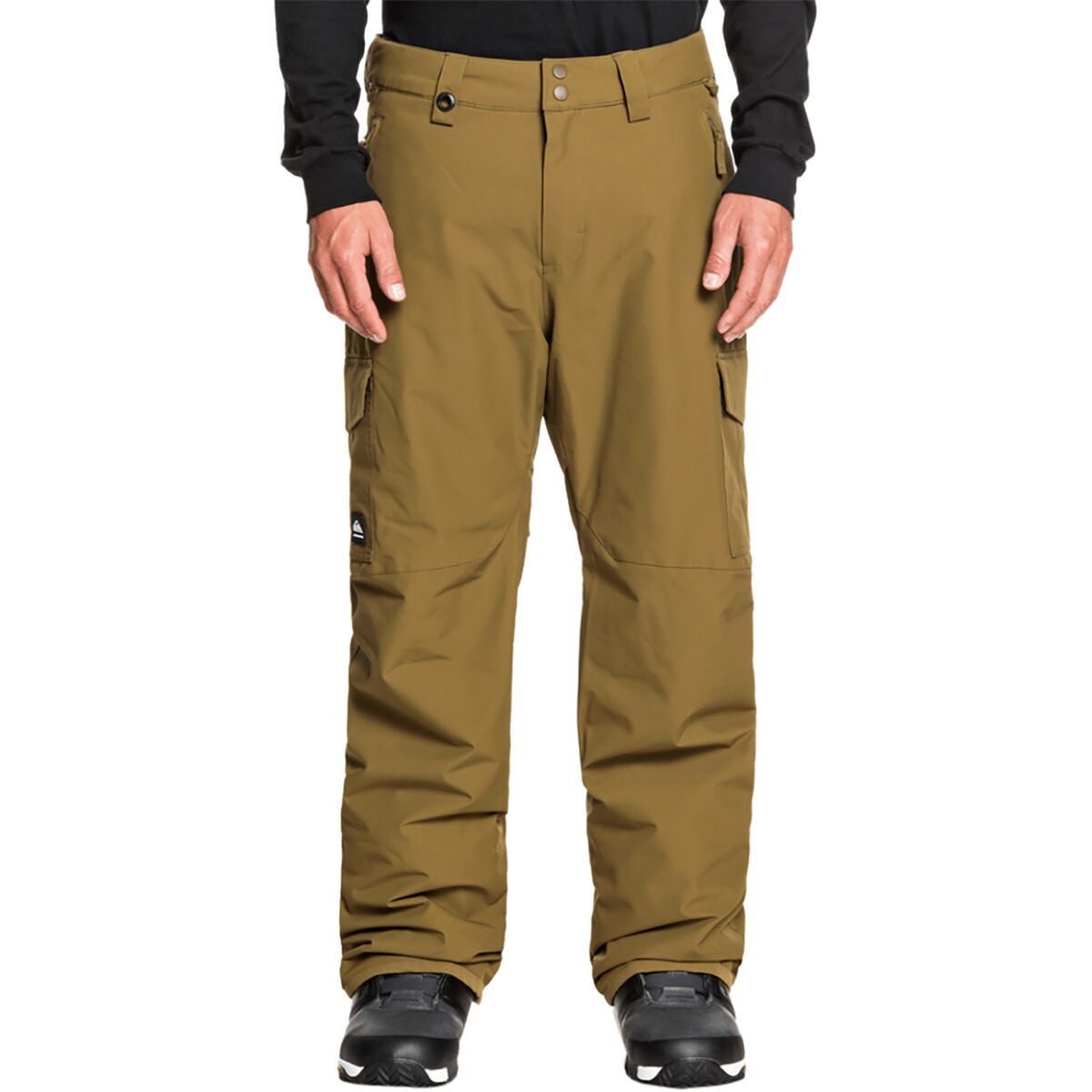 Quiksilver Porter Insulated Pant - Men's Military Olive, XS