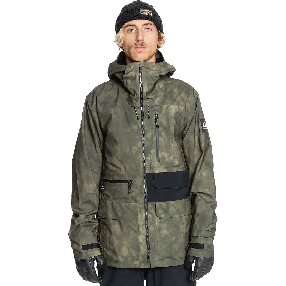 Quiksilver Black Alder GORE-TEX 2L Snow Jacket - Men's - Clothing