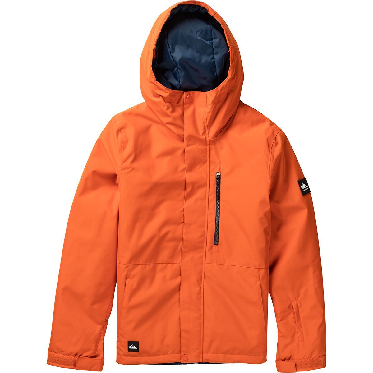 Quiksilver Mission Solid Jacket - Kids' Pureed Pumpkin, XL(16)
