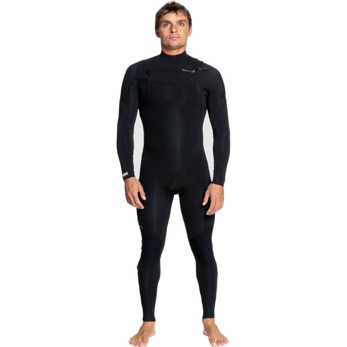 Quiksilver 5/4/3 Everyday Sessions Chest-Zip Wetsuit - Men's Black, MT
