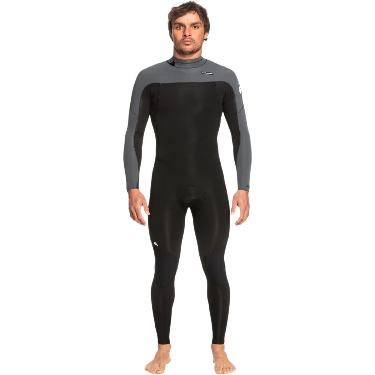 Quiksilver 3/2 Sessions BZ Wetsuit - Men's Black/Gun Metal, MT