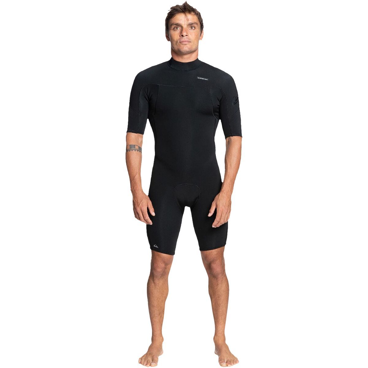 Quiksilver 2/2 Everyday Sessions SS SP Back-Zip Wetsuit - Men's Black, L