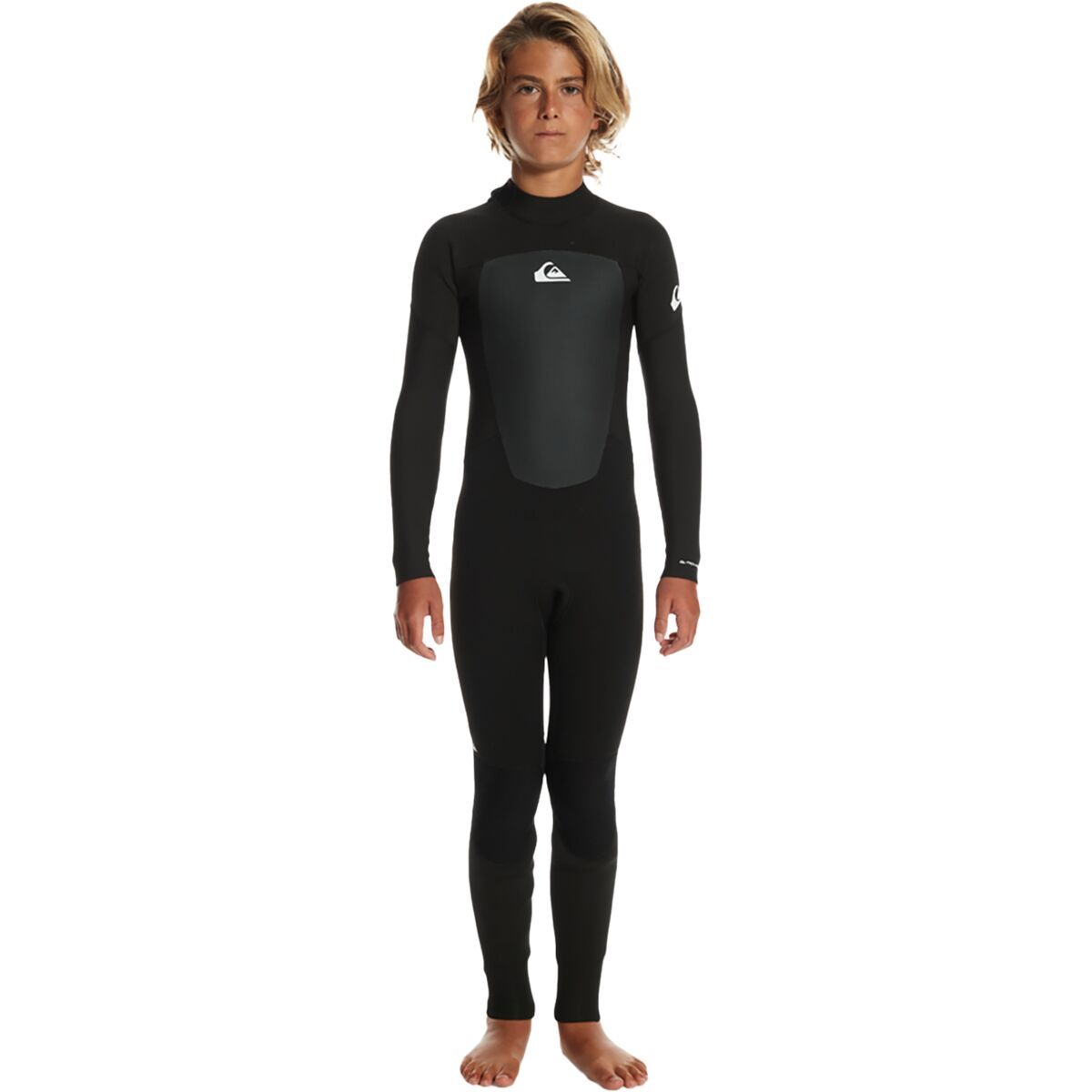Quiksilver 3/2 Prologue Back Zip FLT Wetsuit - Kids' Black, 12